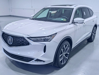 New 2023 Acura MDX SH-AWD with Technology Package in Platinum White Pearl |  Greensburg, PA | #A82298